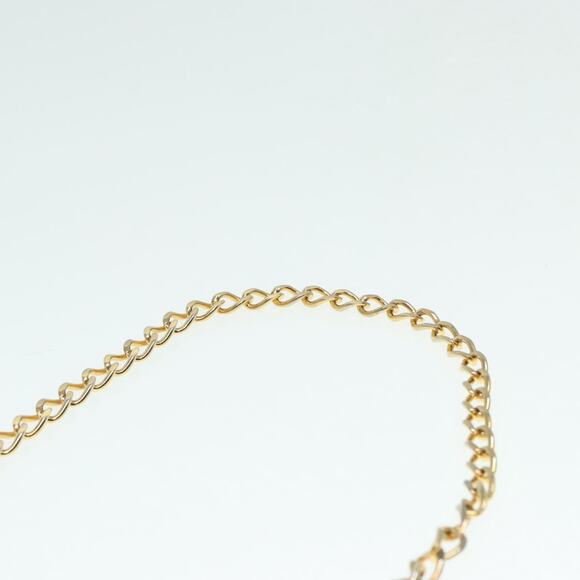 DIOR Chain Shoulder Bag Leather Black Brown Gold - Picture 8 of 16